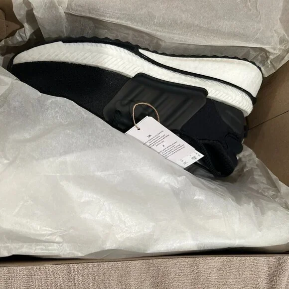 NIB NWT Adidas X_PLRBOOST Black White ID9432 - Picture 2 of 5